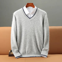 Harvey - Ultraweicher Pullover für Wärme und Stil. in Grau