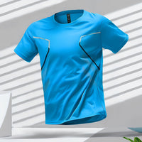 Dane - Bequemes T-Shirt in Blau