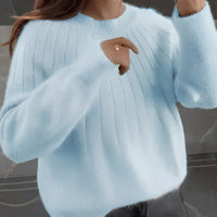 Cornelia - Angenehmer Pullover in Blau