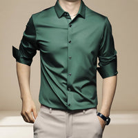 Esmaeel – Lässiges Poloshirt in Grün