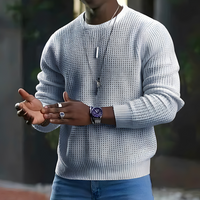 Darius - Stilvoller und komfortabler Pullover in Hellgrau