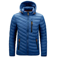 ALBERTO – Winterjacke für kalte Tage mit optimaler Wärme in Blau
