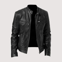 Patrick | Lederjacke für Herren in Schwarz