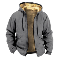 Mervin - Farbige und kuschelige Hoodies für Herren in Grau