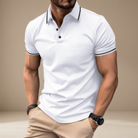 Javier - Lässiges Poloshirt in Weiß