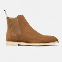 Leon | Chelsea-Stiefel aus edlem Wildleder in Braun