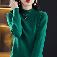 Natille - Bequemer Pulli in Grün