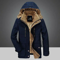 Magnus – Die ultimative Winterjacke für Herren, die Stil & Wärme vereint in Blau