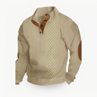 Jonel - Stilvoller und bequemer Herrenpullover in Beige