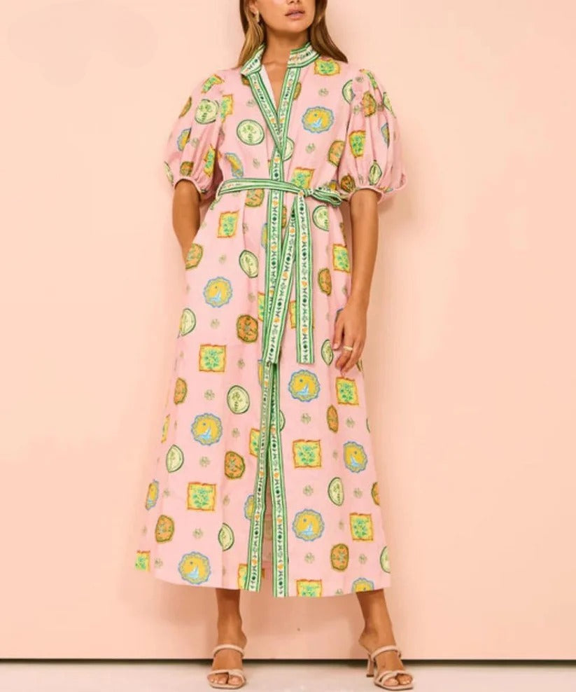 Mada | Elegantes Maxi-Kleid mit Boho-Design