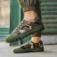Ranger | Herren Camo-Sneaker Low-Top Taktisch Outdoor in Klassisches-Camo