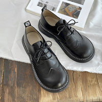 Vanessa - Klassische Oxford-Schuhe für Damen in Schwarz