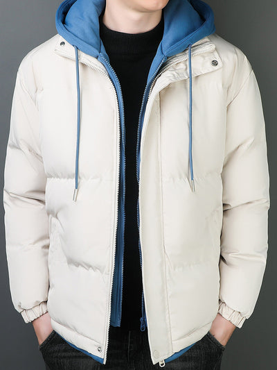 Casual Winterjacke mit warmer Polsterung für Herren | Ideal für den Winter