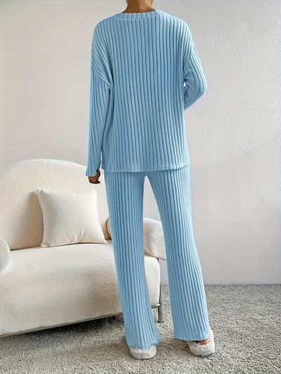 Damen Freizeit-Rippenoberteil mit „Faith“-Print und V-Ausschnitt | Ideal für Active Wear