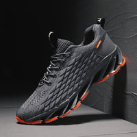 Elias | Aktive Dragonskin-Sneakers in Grau