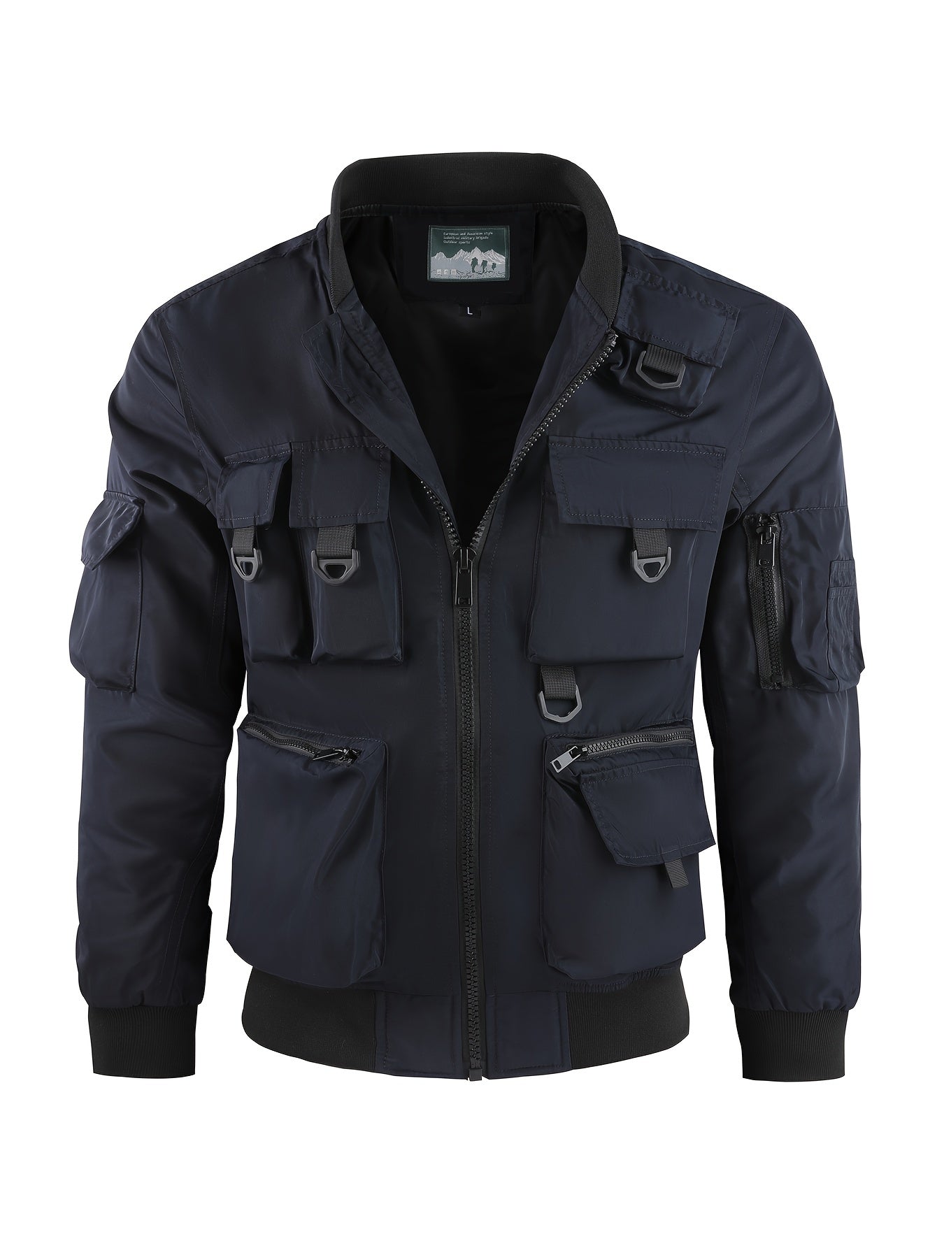 Taktische Mehrfach-Taschen Cargo Windbreaker Outdoor Jacke für Herren | Perfekt für Outdoor-Aktivitäten