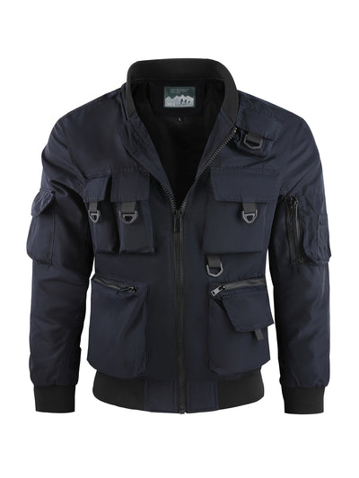 Taktische Mehrfach-Taschen Cargo Windbreaker Outdoor Jacke für Herren | Perfekt für Outdoor-Aktivitäten