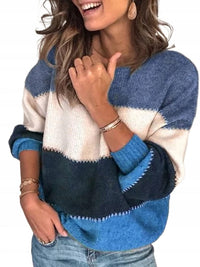 GAIA – Der elegante Wollpullover für jede Gelegenheit in Blau