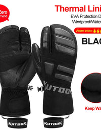 Schwarze 3 Finger