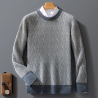 Jamie - Winterpullover für Männer mit unübertroffenem Komfort in Grau