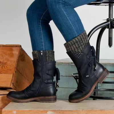 Jenell | Neue wadenhohe Schneestiefel