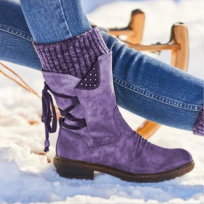 Jenell | Neue wadenhohe Schneestiefel