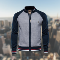 MORELLO- Die elegante und einzigartige Jacke in Blau