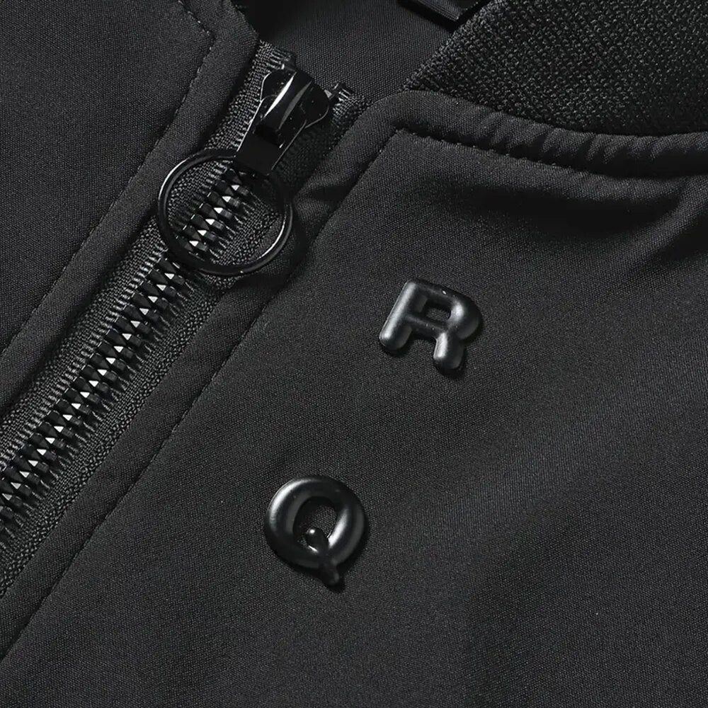 Lässige Windbreaker Bomberjacken