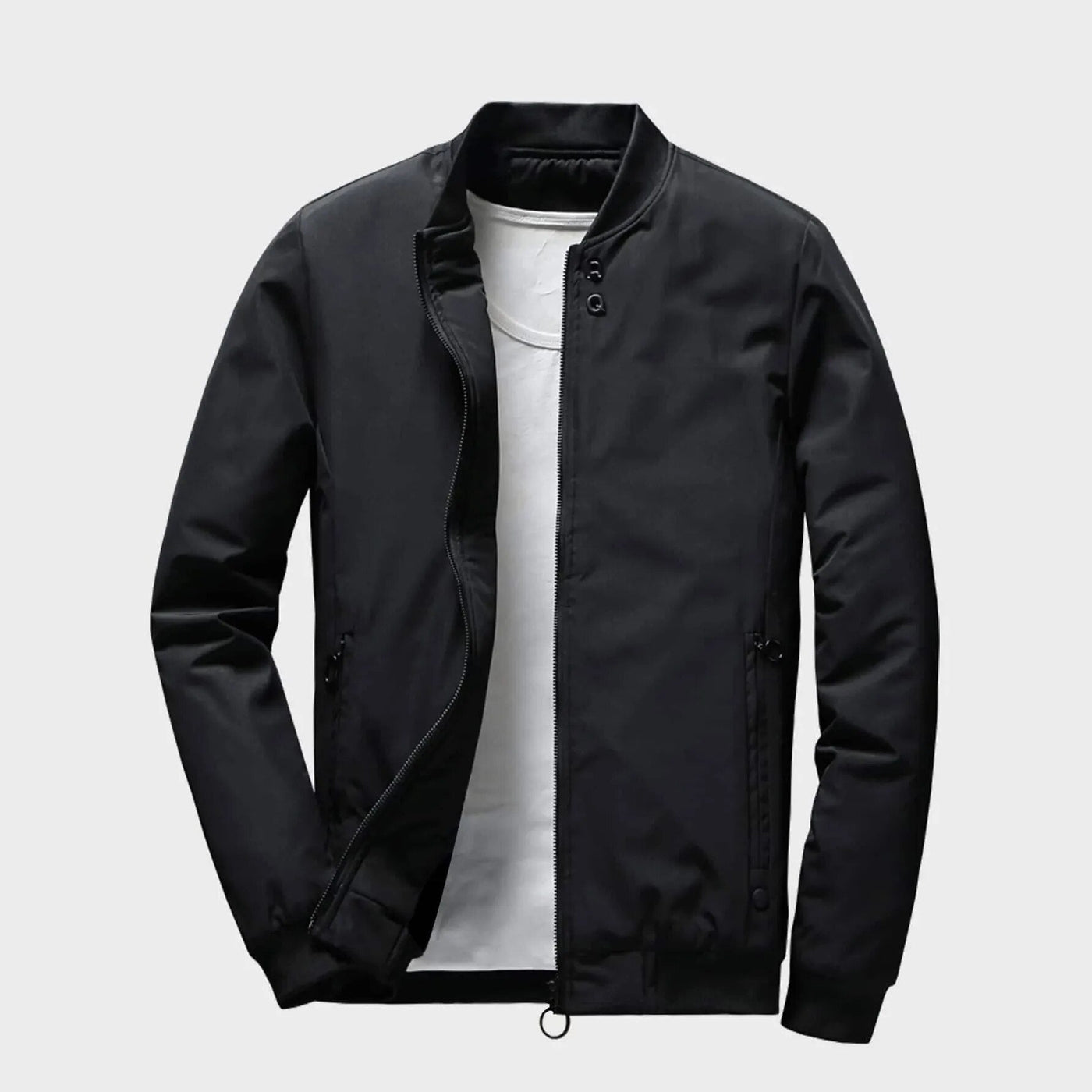 Lässige Windbreaker Bomberjacken