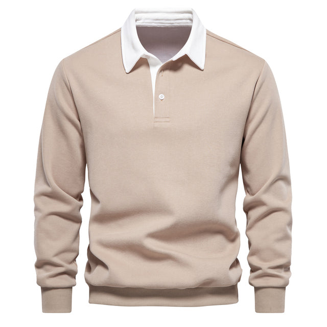 Evan | Polo Trui | Stilvoller Herrenpullover mit Polokragen