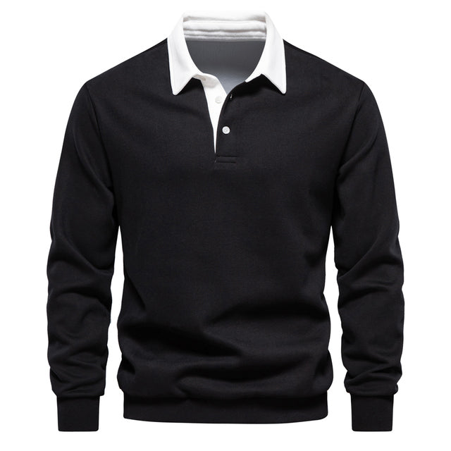 Evan | Polo Trui | Stilvoller Herrenpullover mit Polokragen
