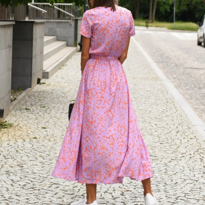 Arna - kleid mit blumendruck frühjahr/sommer