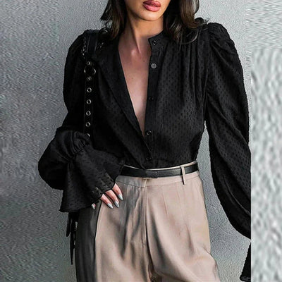 Arsenia® | Elegante einreihige Bürobluse