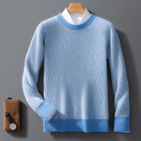 Jamie - Winterpullover für Männer mit unübertroffenem Komfort in Blau