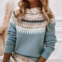 SELENE – Strickjacke für mühelosen Winterstil in Blau
