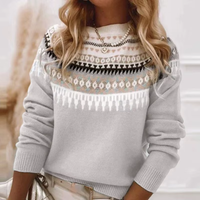 SELENE – Strickjacke für mühelosen Winterstil in Grau