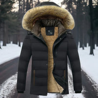 Fabian | Hochwertige Warmer Mantel in Schwarz
