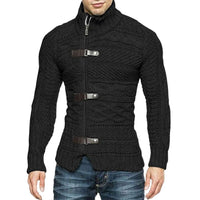 OSCAR KLASSICH STRICKPULLOVER in SCHWARZ