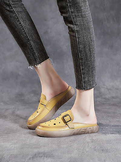Hestery | Rückenfreie Mules Flats für Frauen