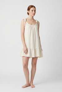 Helena | Lockeres Mini-Kleid mit Rückenausschnitt in Schwarz