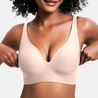 Mona | Bügelloser Daily Push-Up BH in White