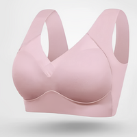 Nicole | Damen Nahtloser Komfort BH Mit Unterstützung in Rosa