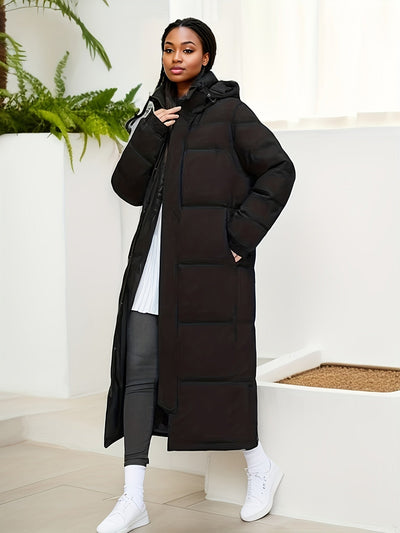 Stylischer Langer Winter Daunenmantel für Damen | Ideal für den Winter