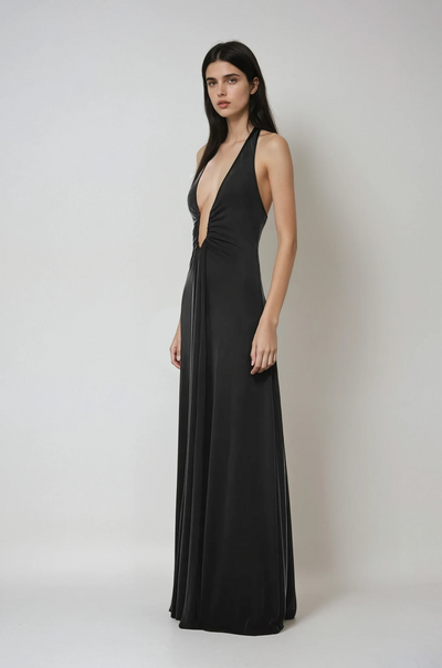 ALTHEA – Cupro-Maxikleid
