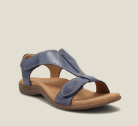 Amélie Moulin | Damen Orthopädische Modesandalen Elegant Komfort Sommer in Marine