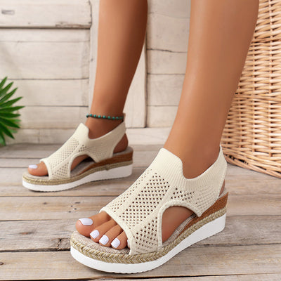 Holley | Bequeme Sommer Keilsandalen für Damen