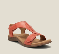 Amélie Moulin | Damen Orthopädische Modesandalen Elegant Komfort Sommer in Orange