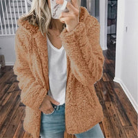 Celandine - Trendige Kapuzenjacke in Khaki