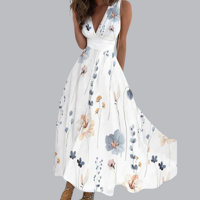 Cornelia™ | Elegantes Maxikleid mit schmeichelnder Passform