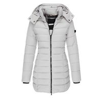 Louisa - Elegante und gemütliche Jacke in Weiß